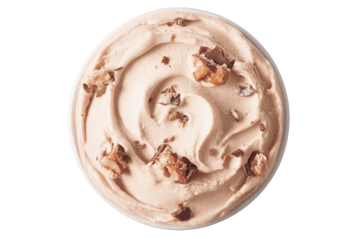 Turtle Pecan Cluster Blizzard Treat