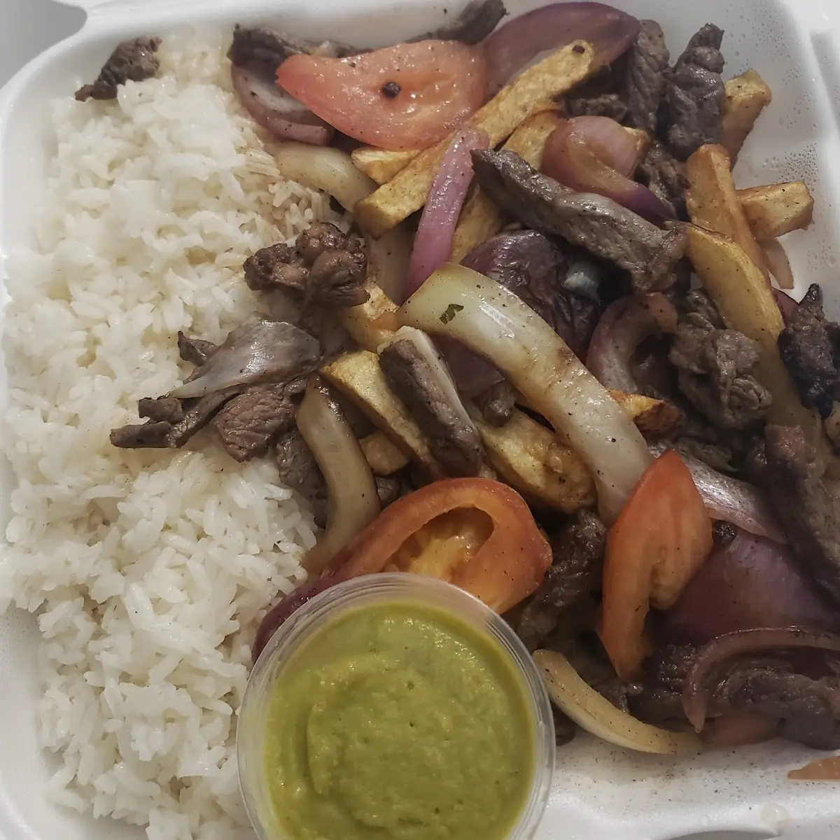 Lomo Saltado Steak