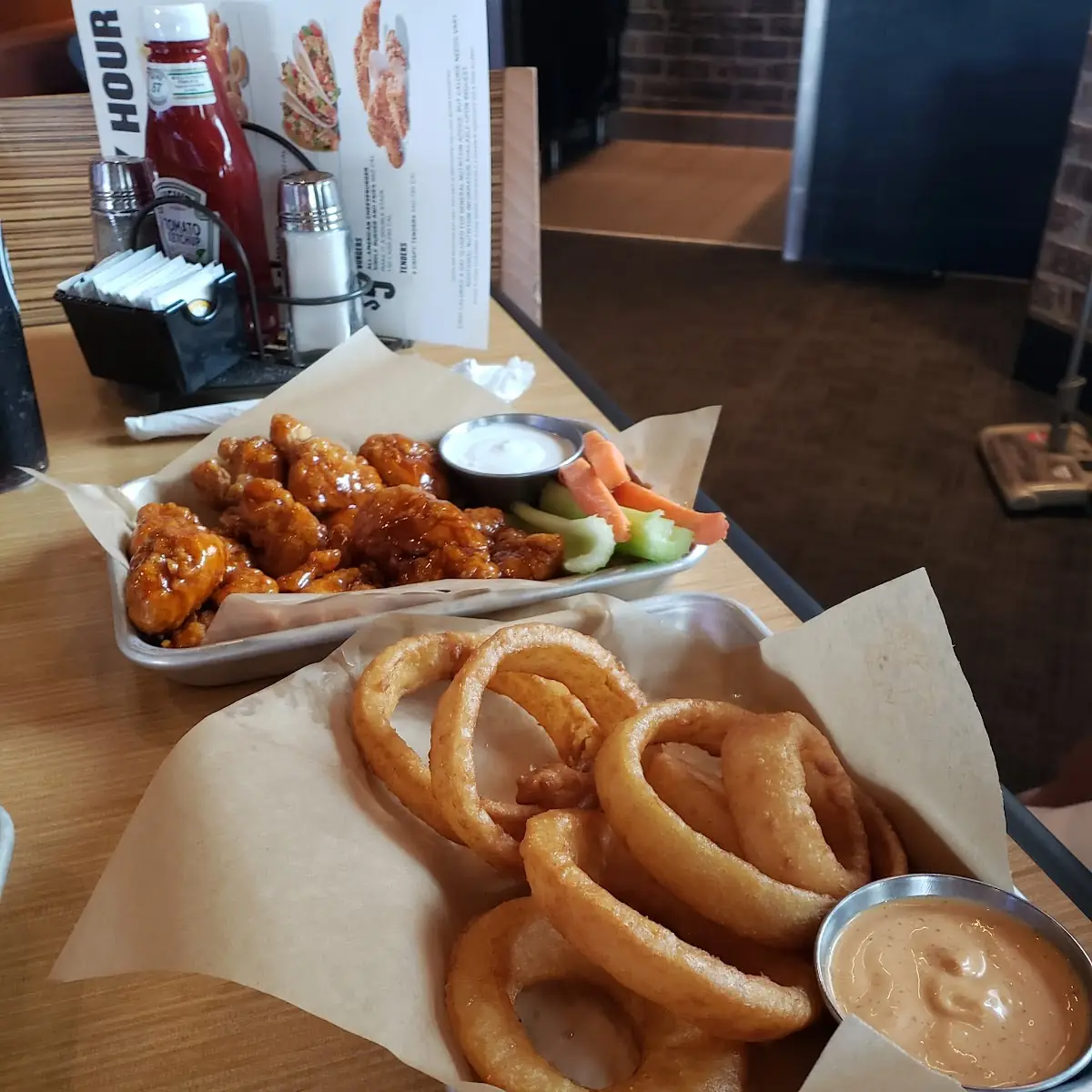 Wings in Mango Habanero Sauce