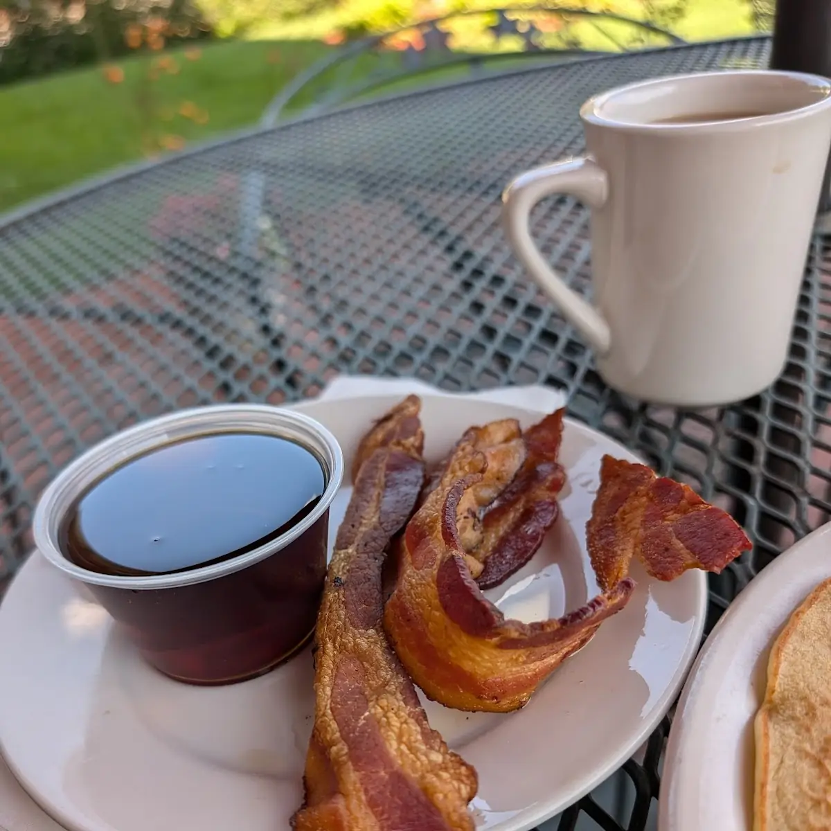 Crispy Bacon and Pancakes