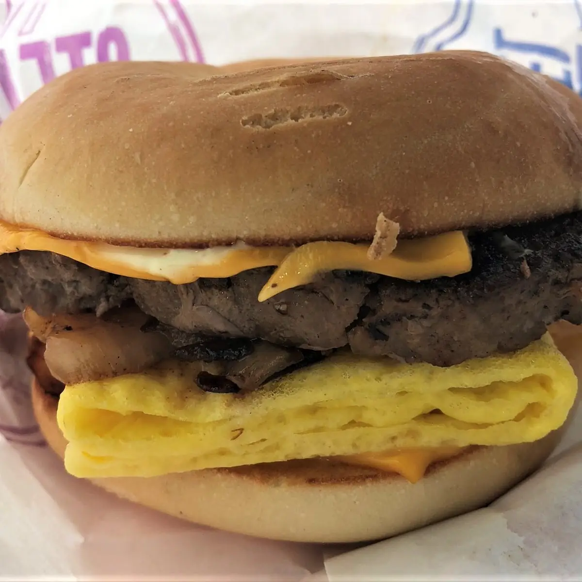 Steak Egg and Cheese