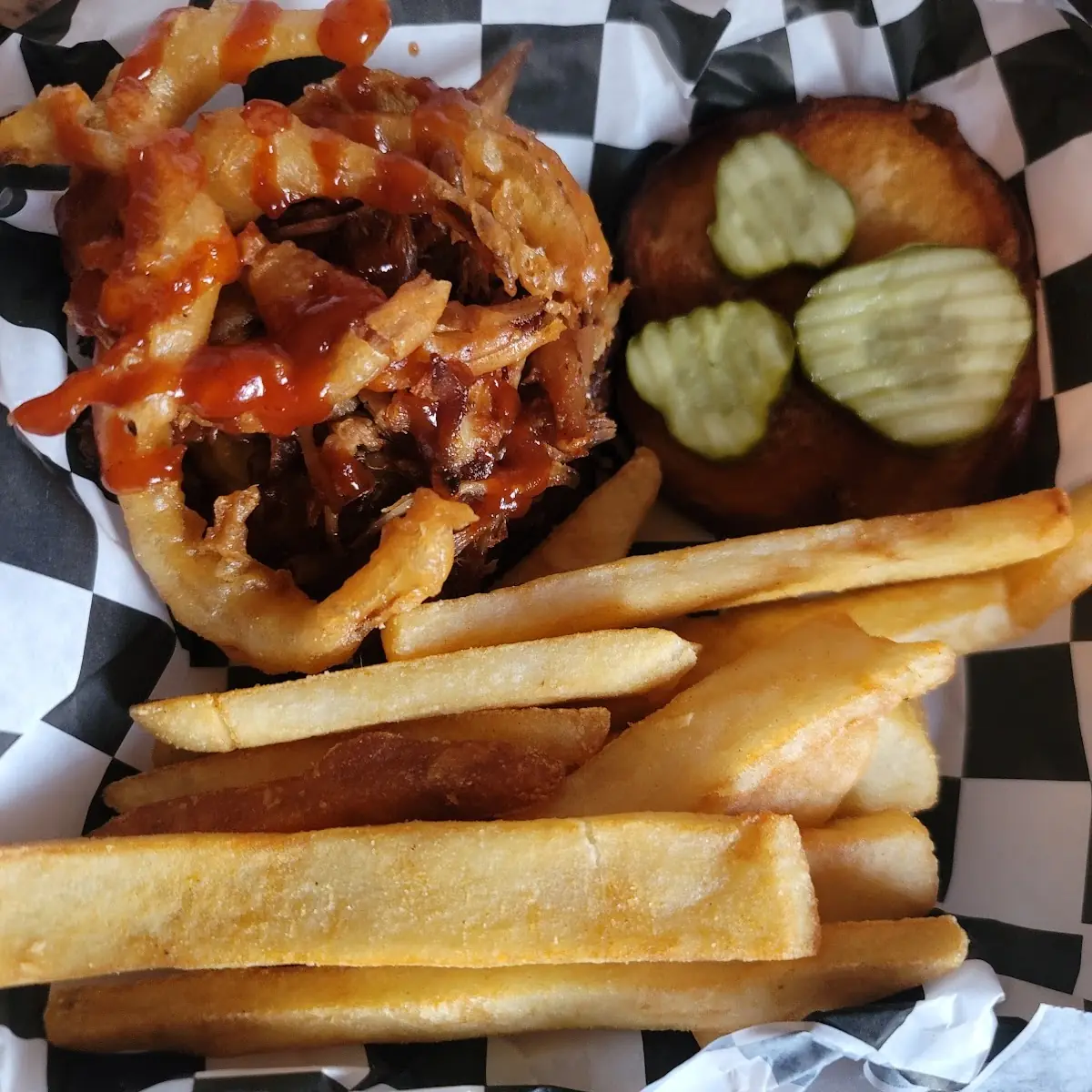 Porky Bacon Cheeseburger