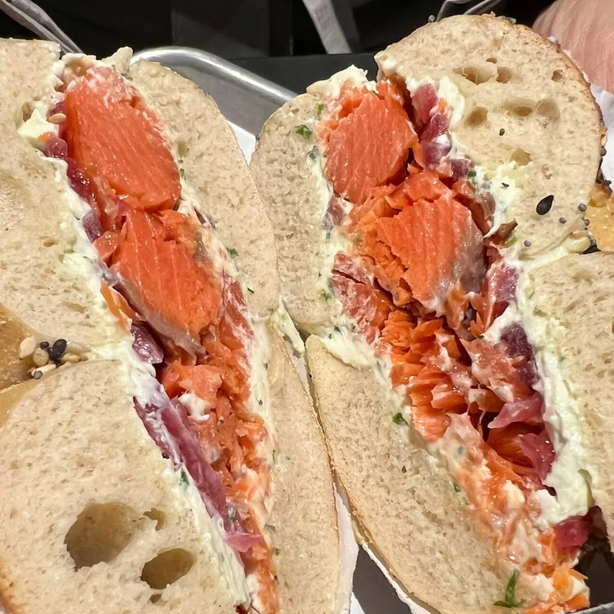 Smoked Salmon Bagel