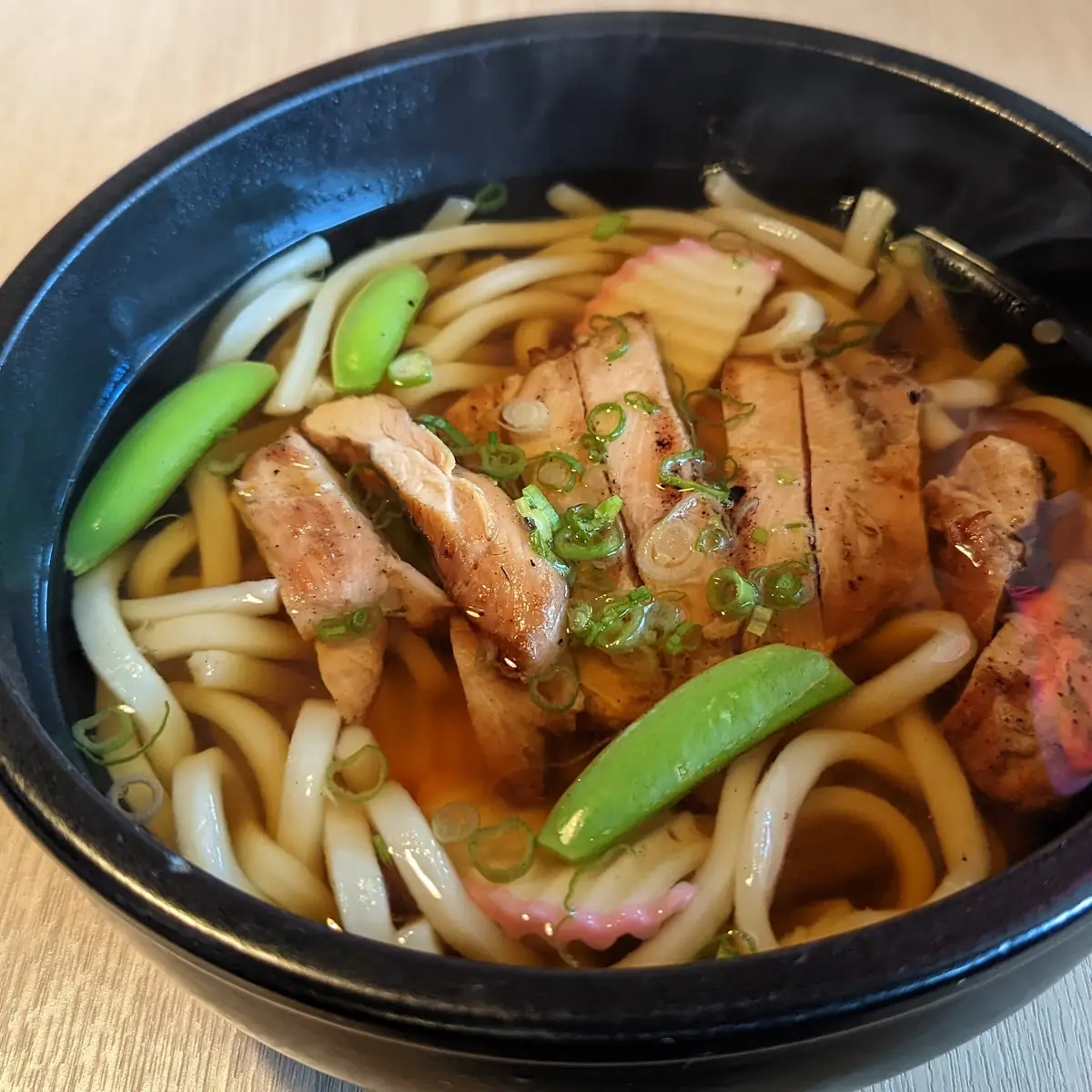 Udon Noodle Soup with Chicken