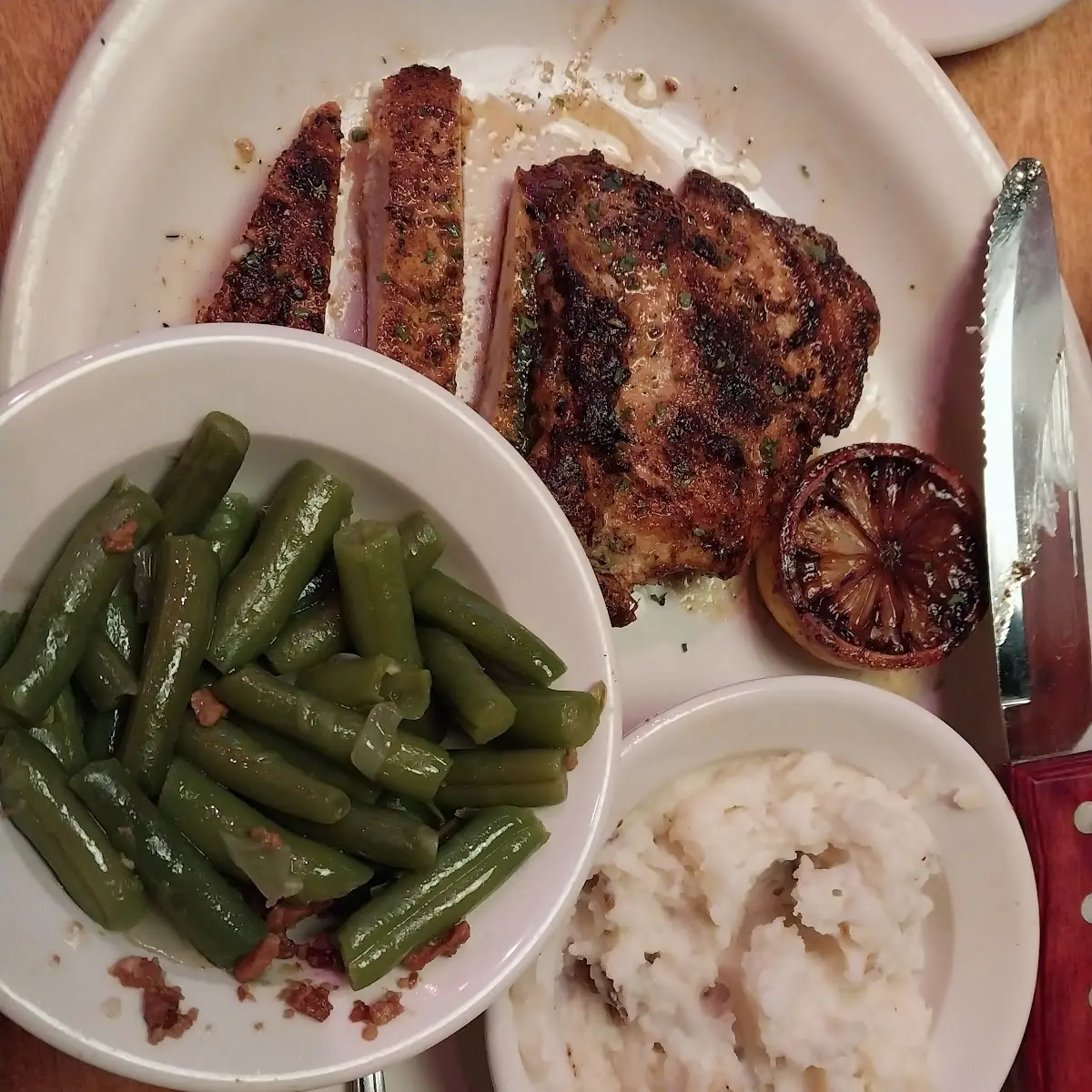 Green Beans Lemon Chicken