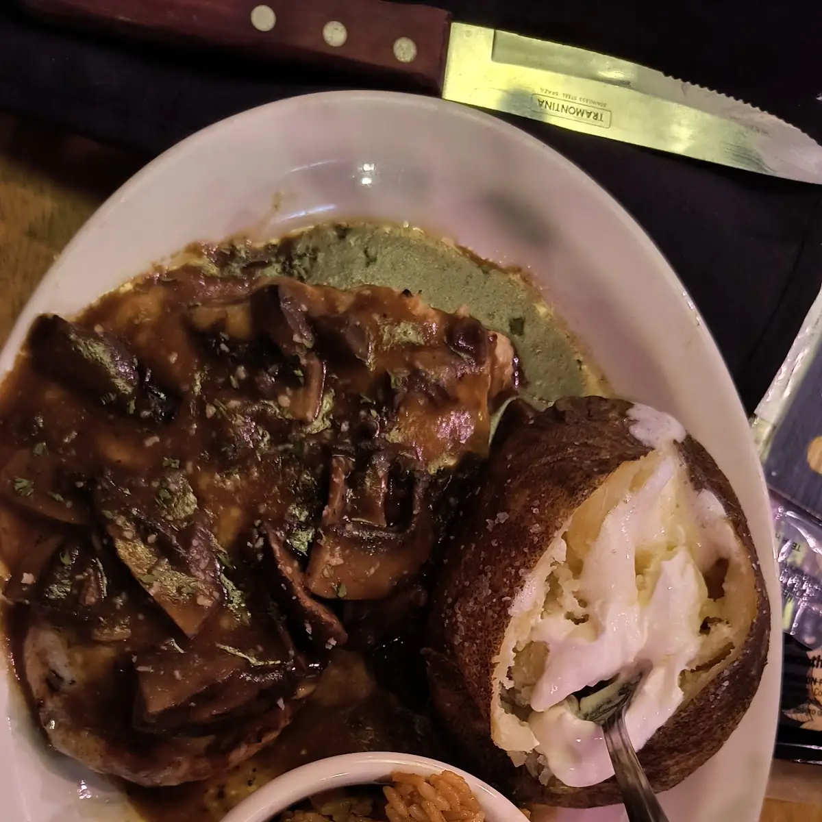 Portobello Mushroom Chicken