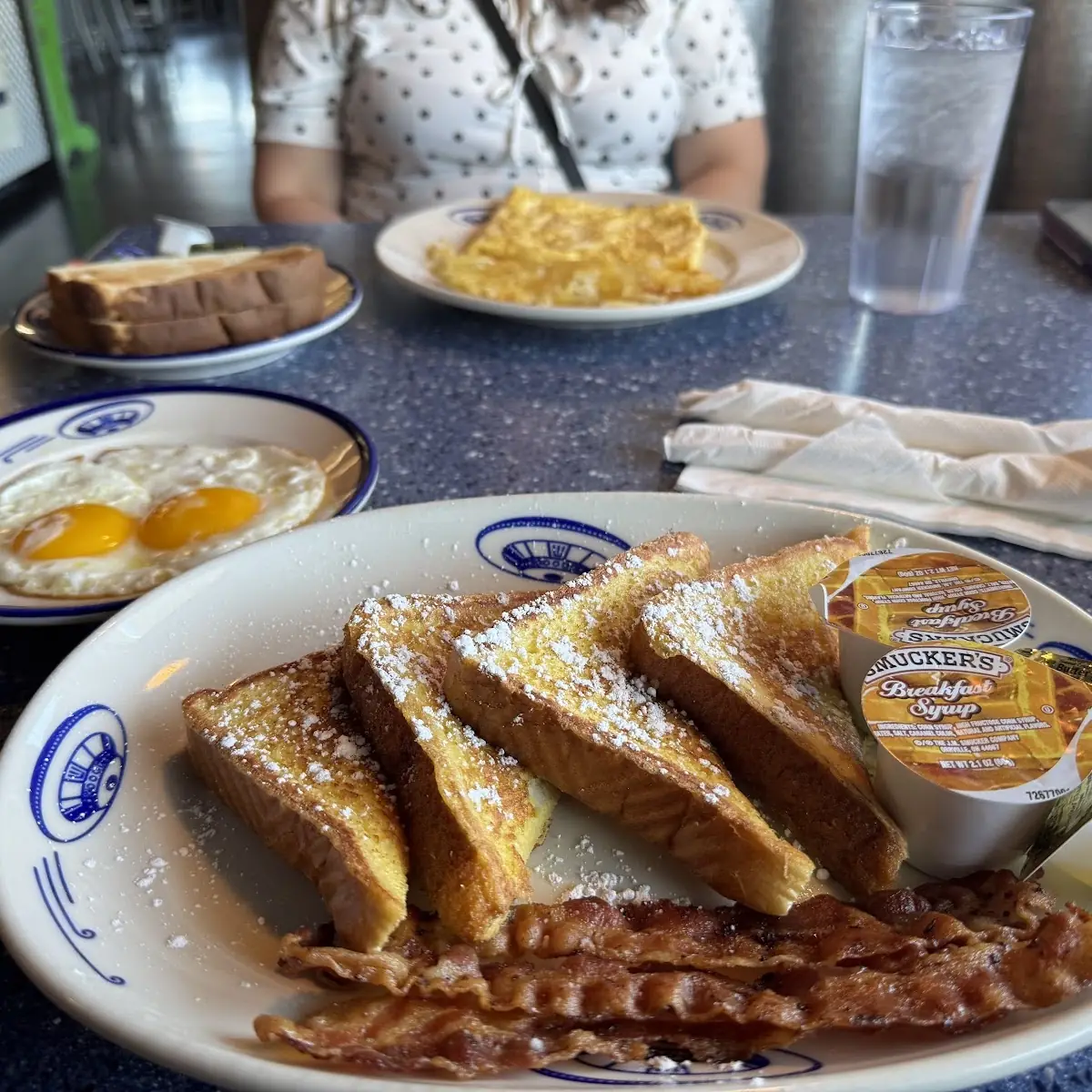 French Toast with Bacon
