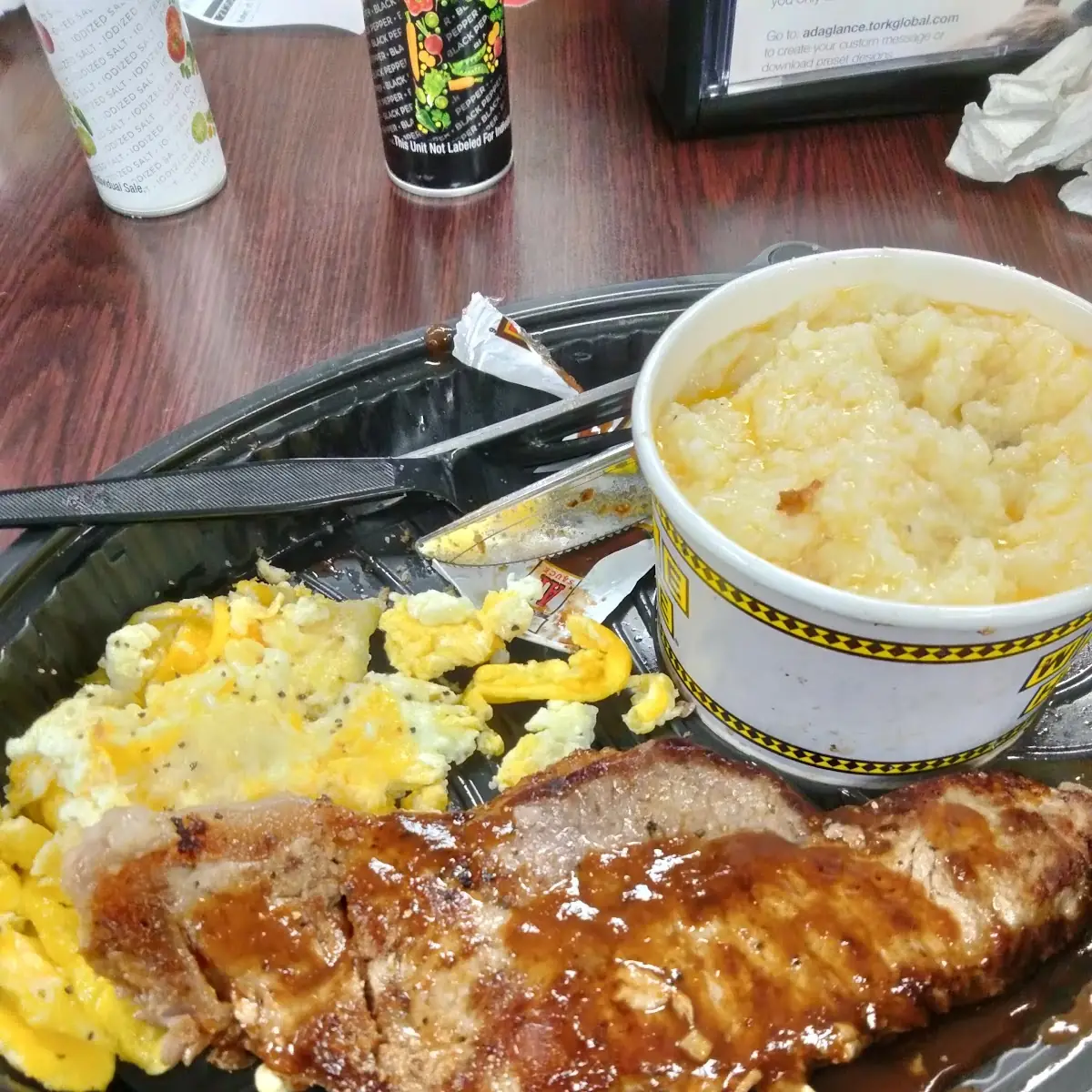 Suppose to Be Steak and Eggs