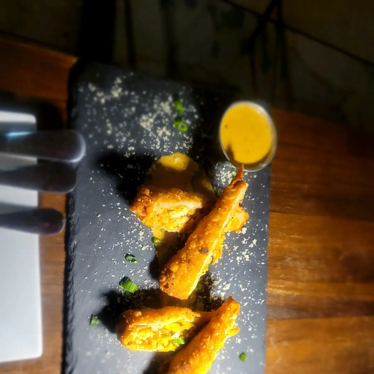Salmon Egg Rolls