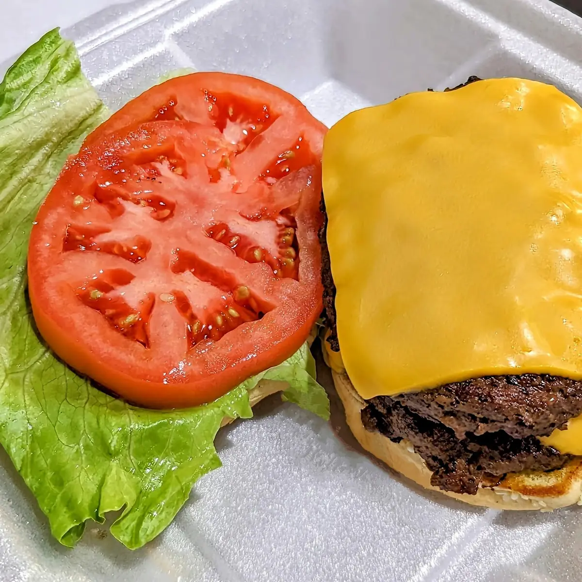 Double Cheeseburger Basket