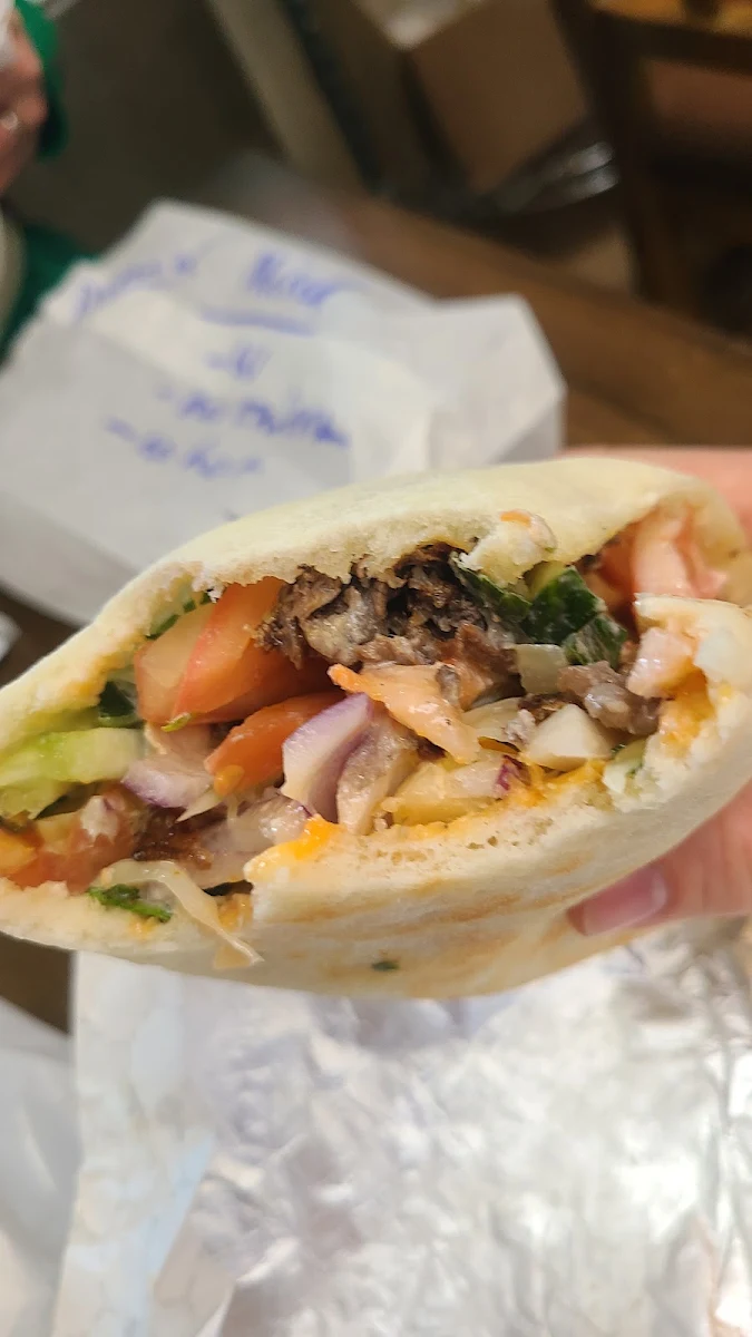 Beef Shawarma Wrap
