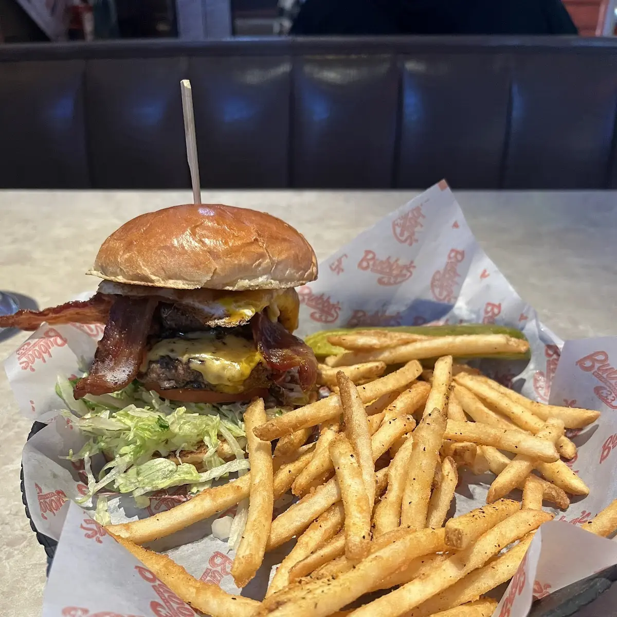 Bubba's Bacon Cheeseburger