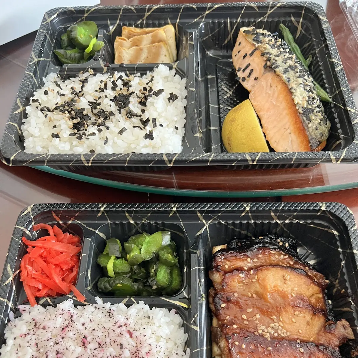 Salmon Pork Belly