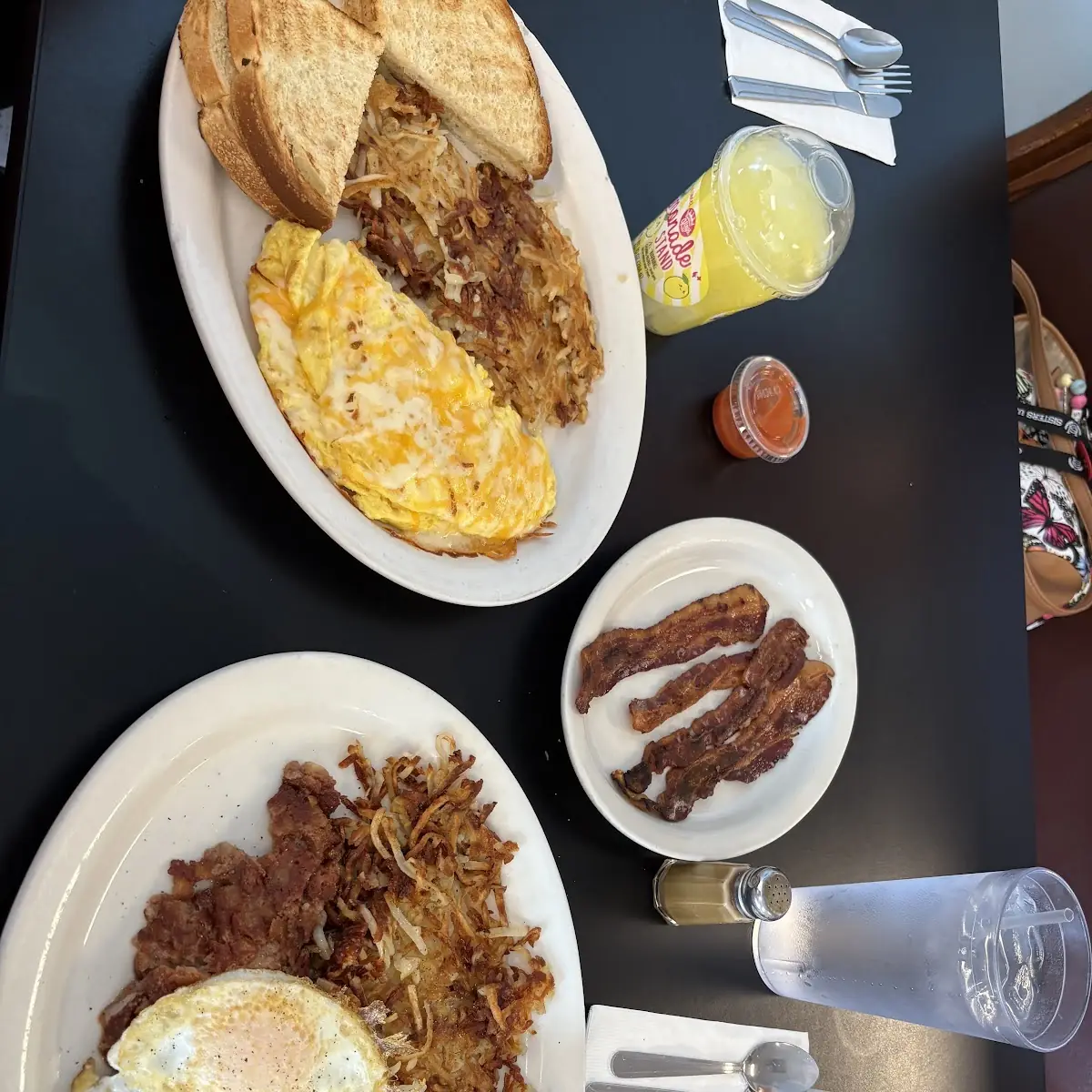 Two Eggs Hash Browns & Toast