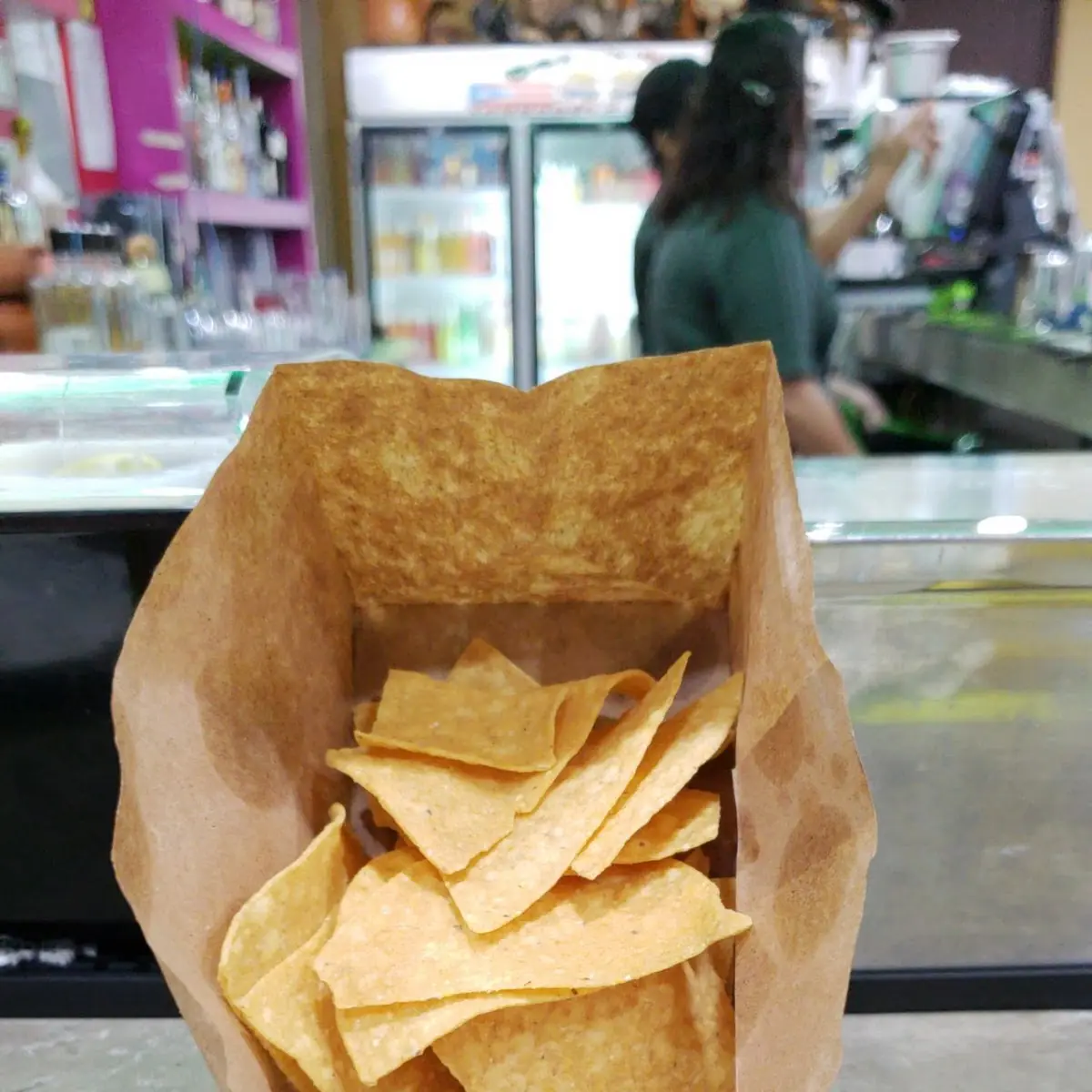 Chips and Salsa Verde