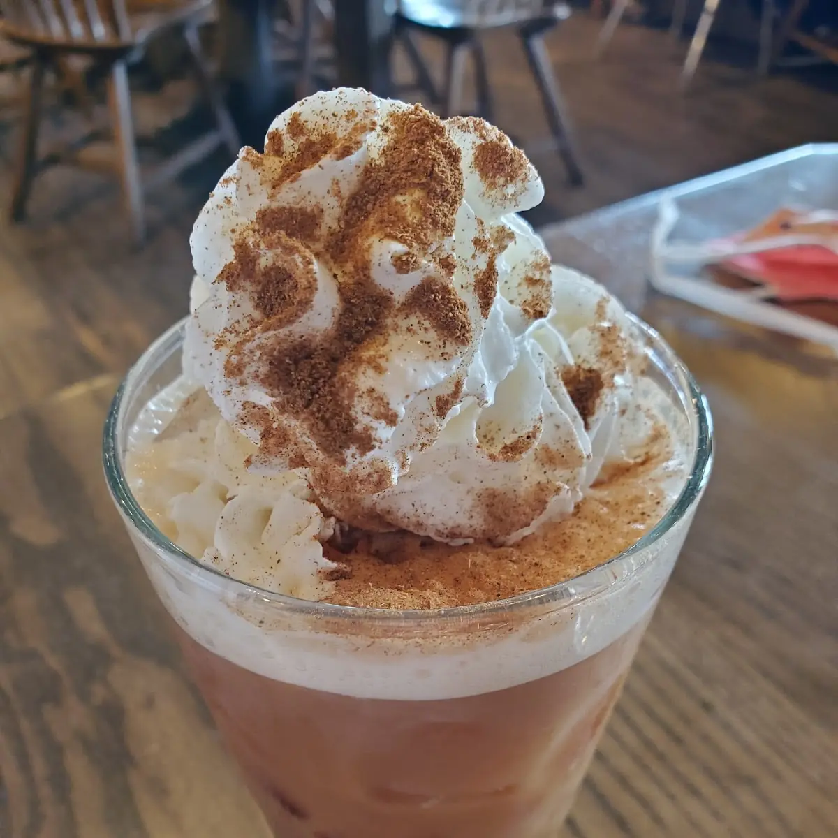 Iced Pumpkin Pie Latte