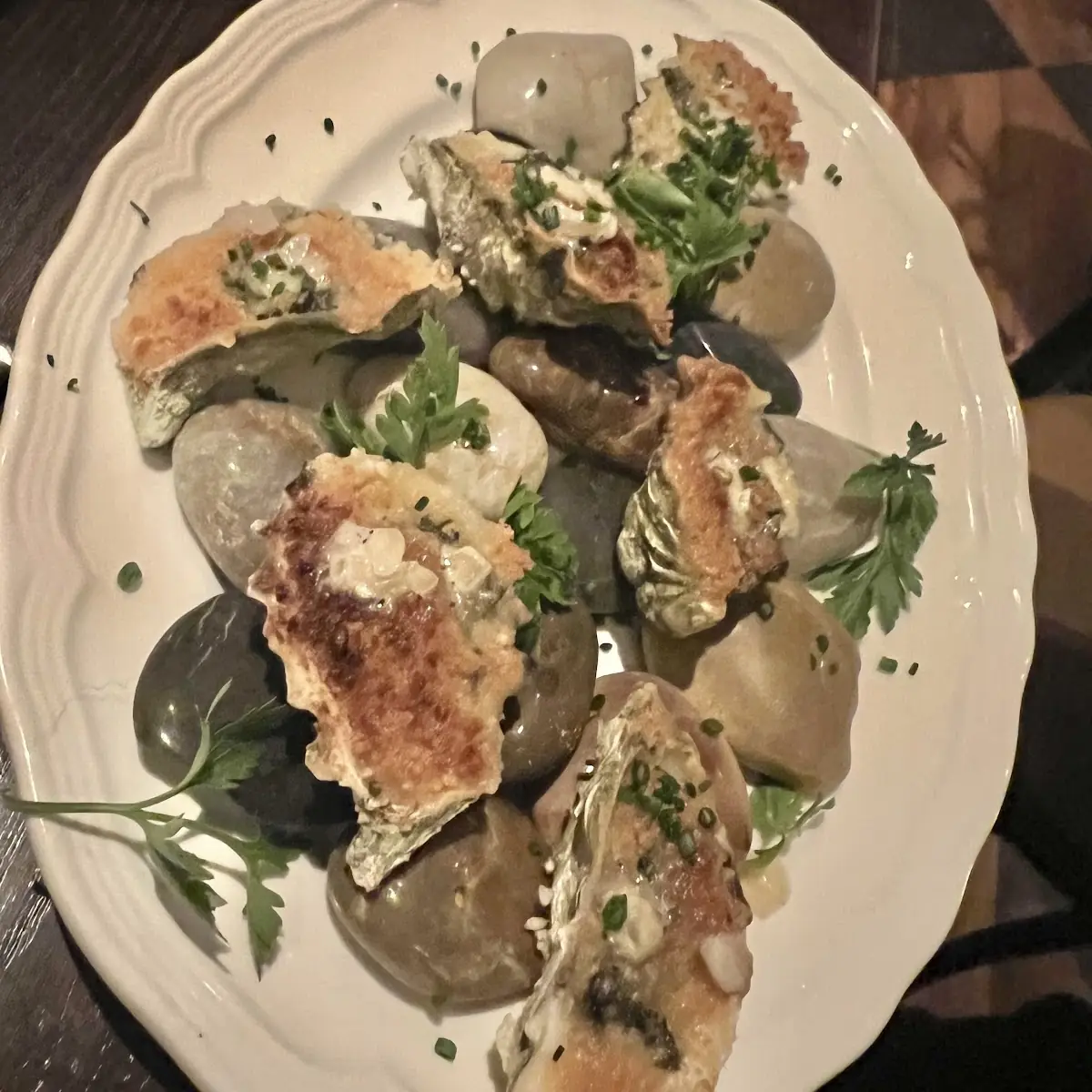 Oysters Rockefeller