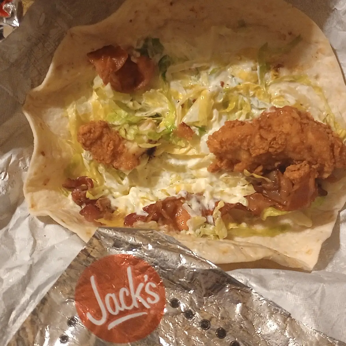 Chicken Bacon Wrap Box