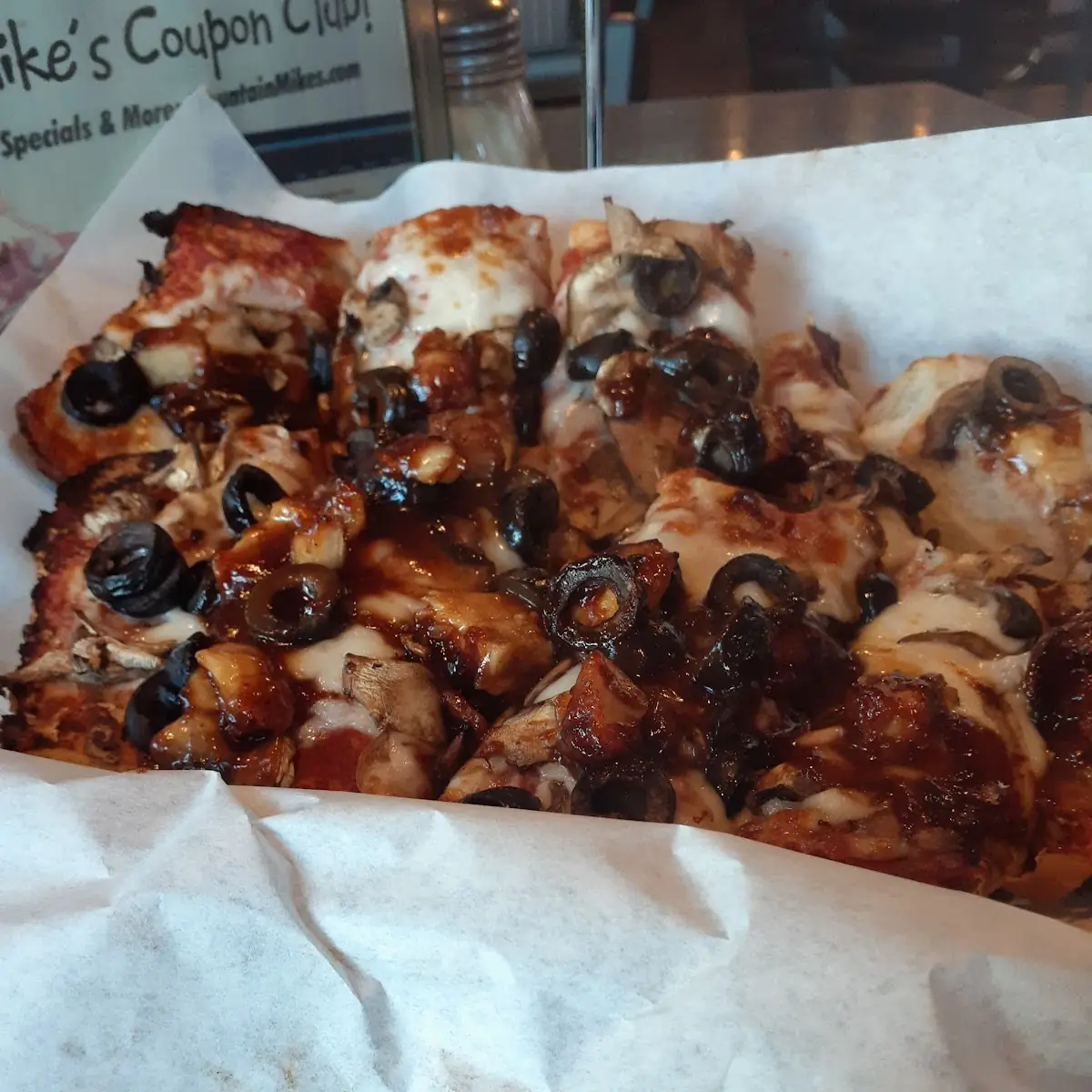 BBQ Chicken Pizza Sandwich