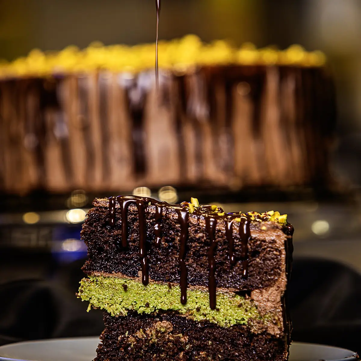 Chocolate Pistachio Baklava
