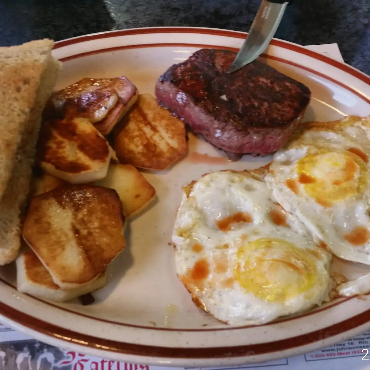 Steak and Eggs
