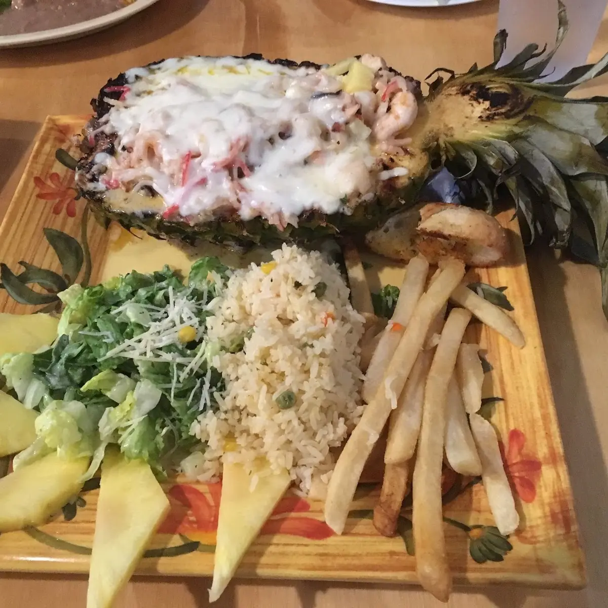 Piña Rellena Pineapple Stuffed
