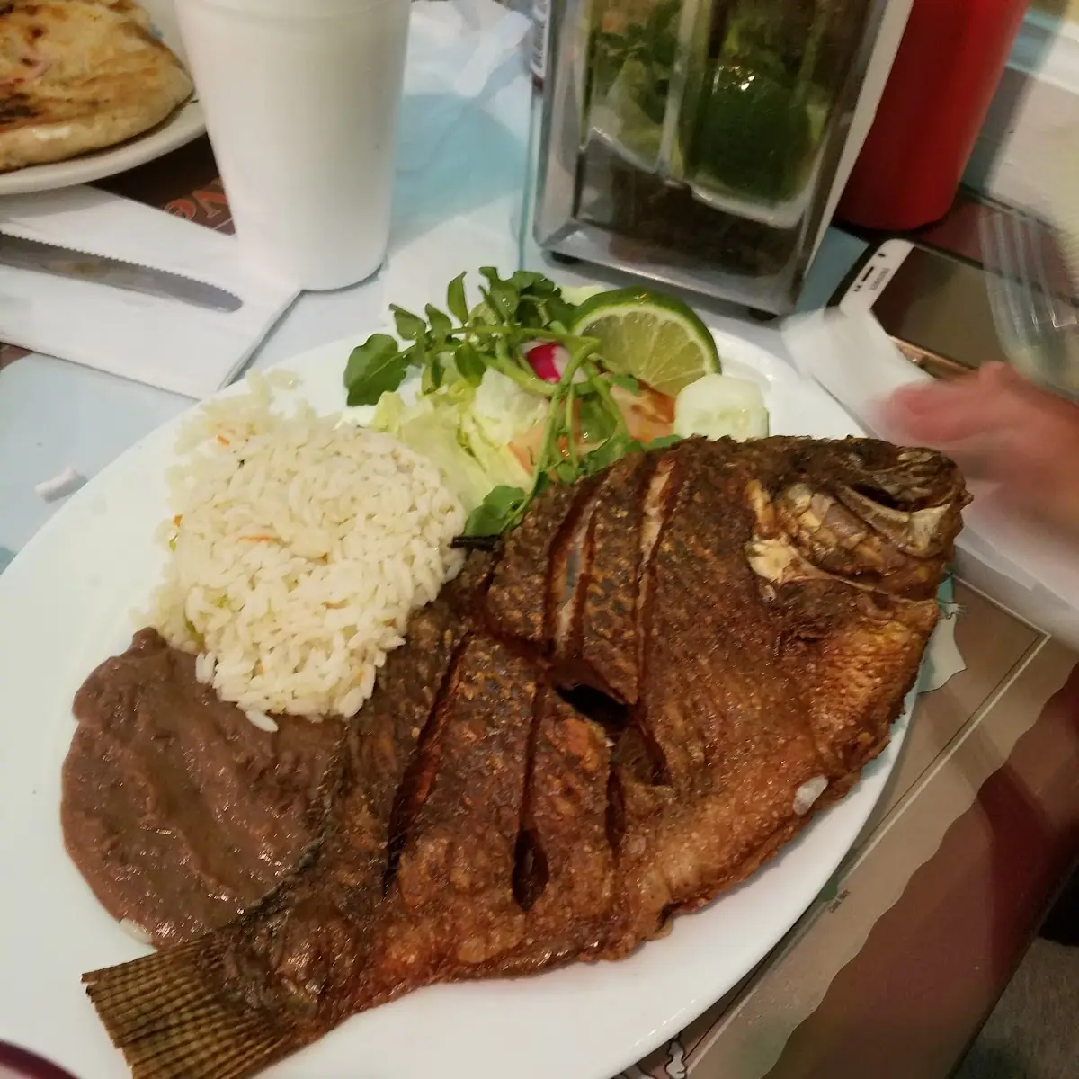B Mojarra Frita Tilapia Whole Fish