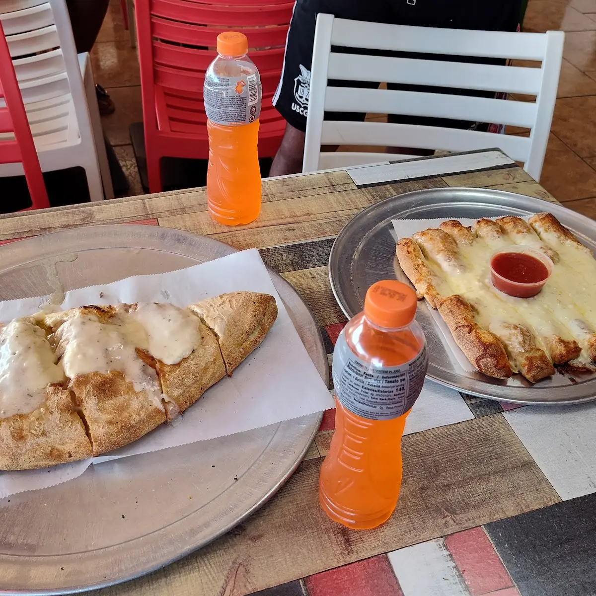 Cheese Sticks with Calzone