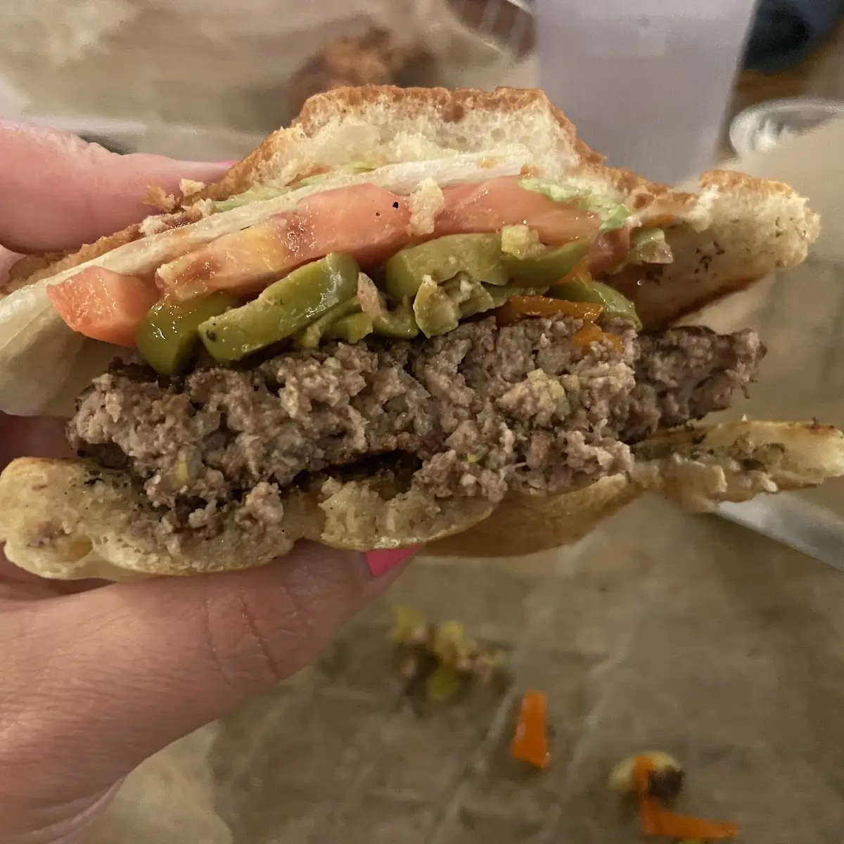 Olive Burger