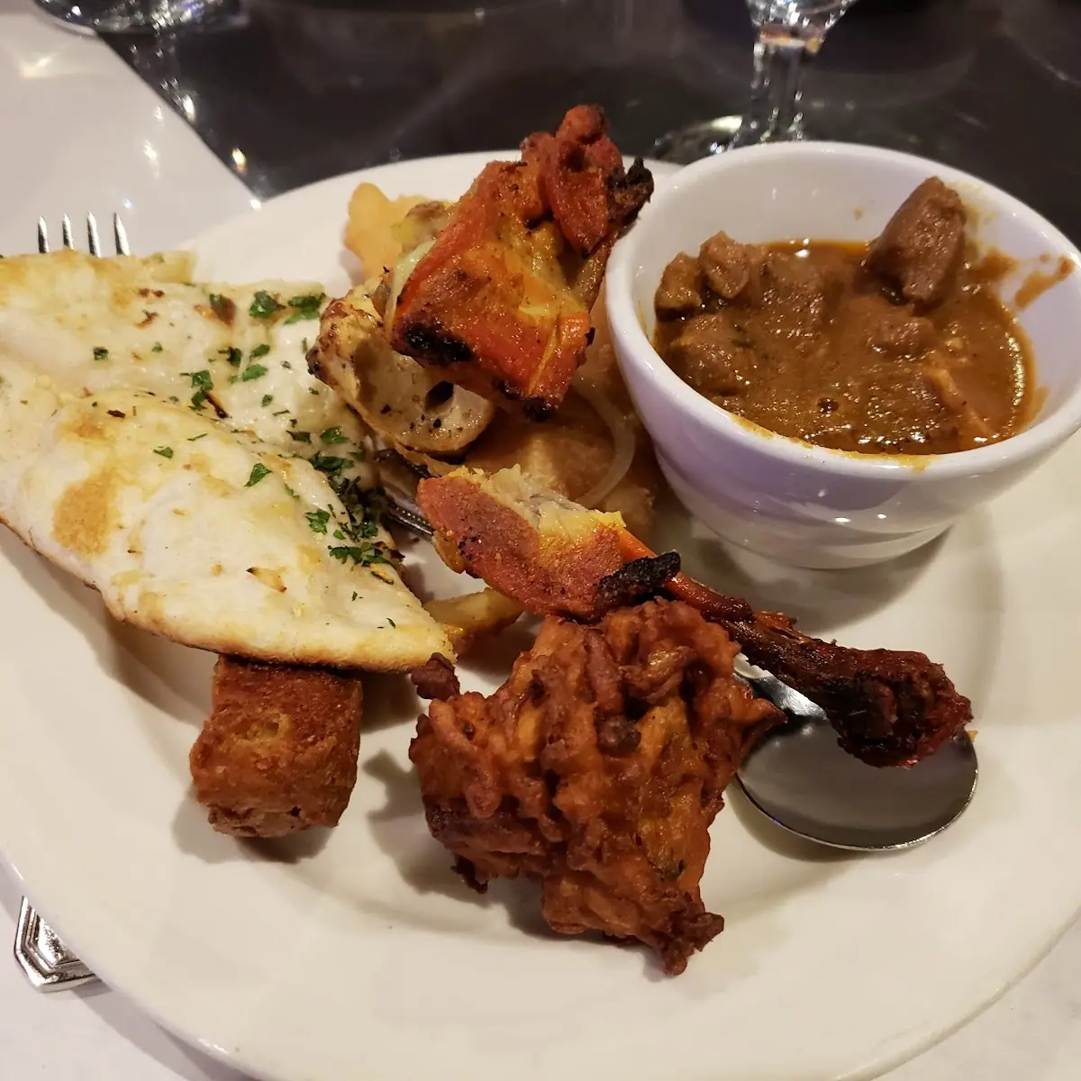 Goat Curry with Naan