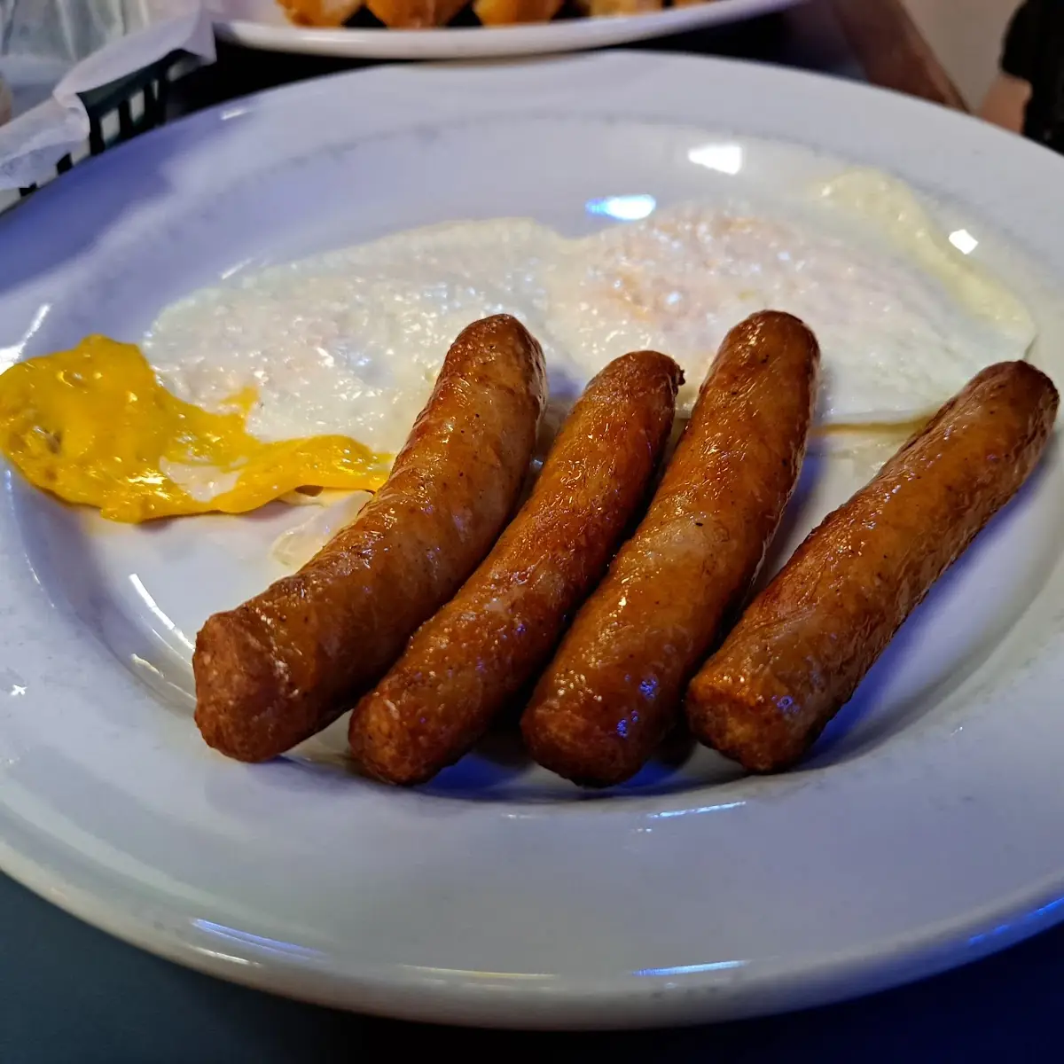 Eggs Any Style Hard Link Sausage