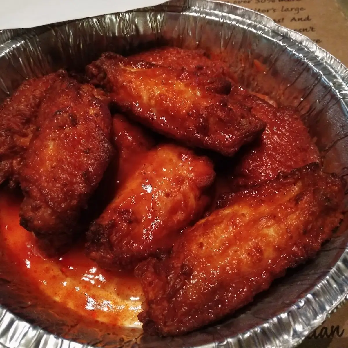 Bone in Hot Wings