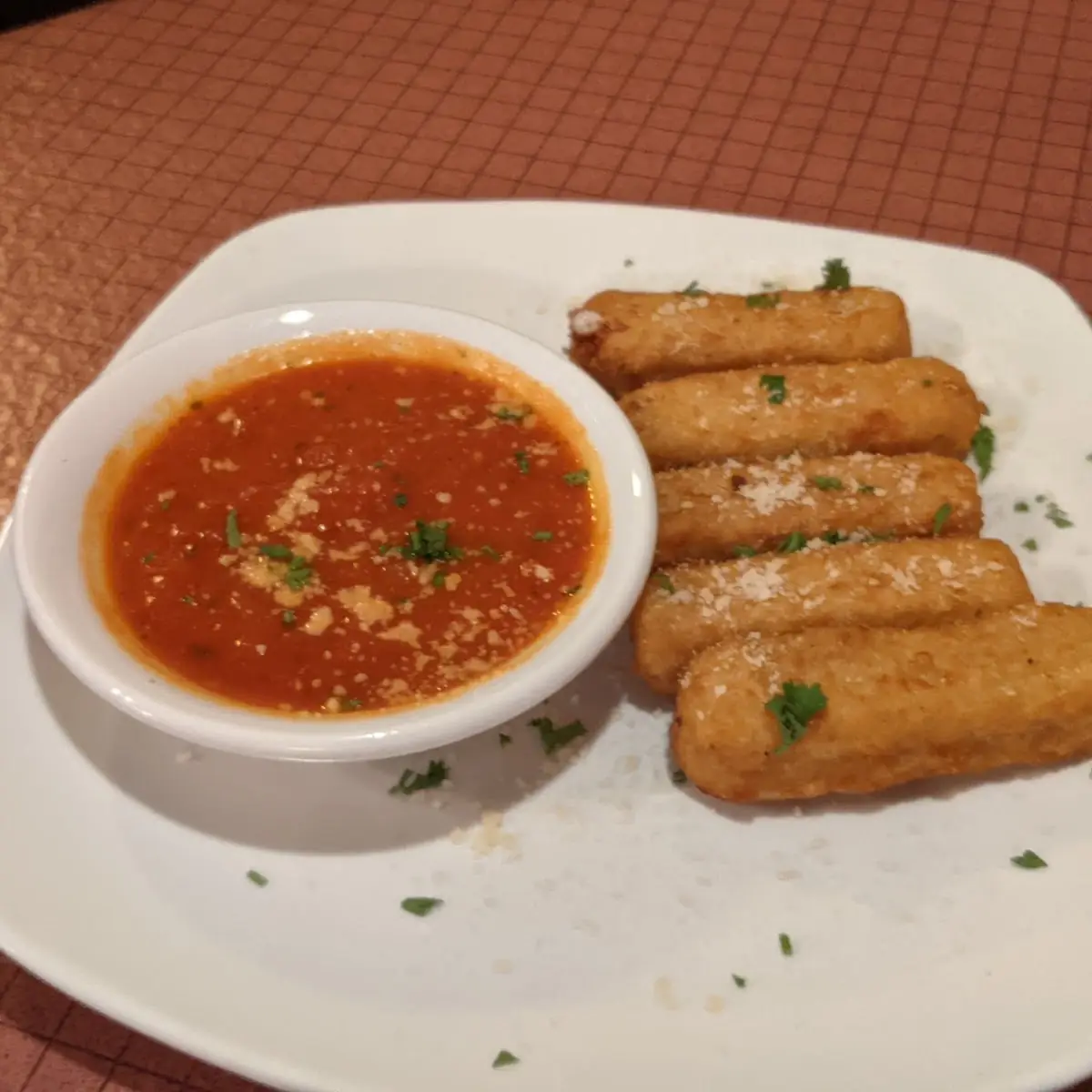 Fried Mozzarella Cheese