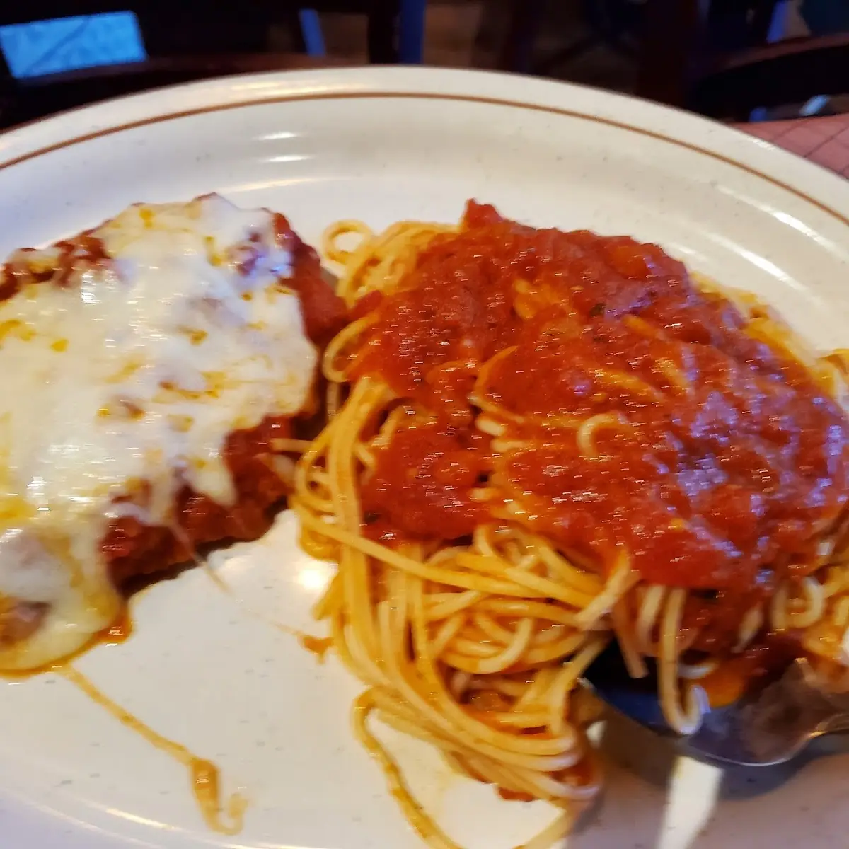 Lunch Special Chicken Parmigiana