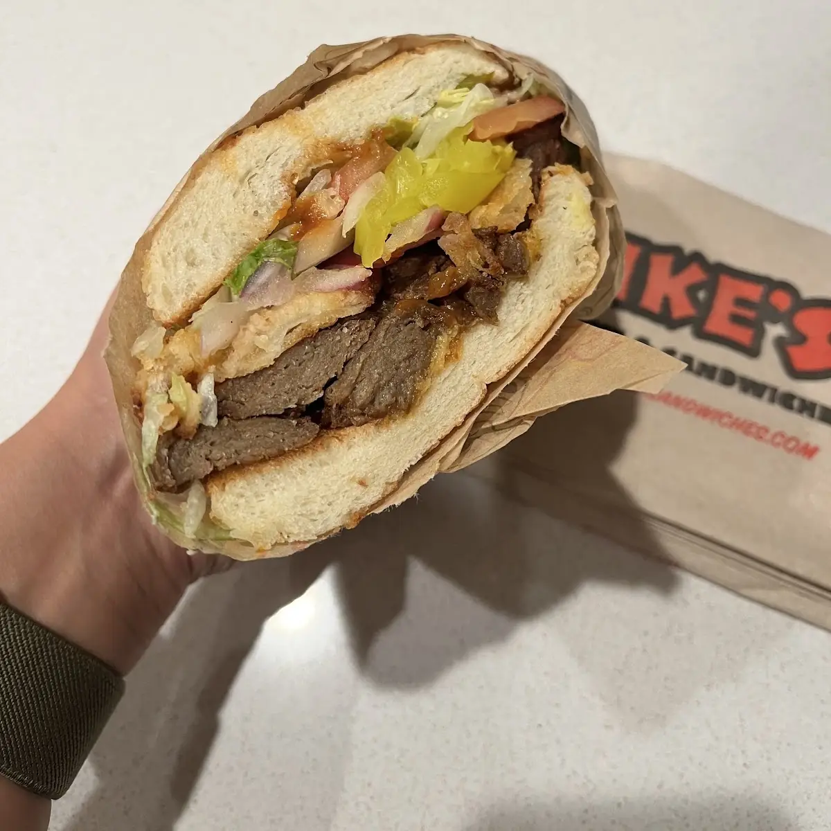 Helen Keller Veggie Sandwich