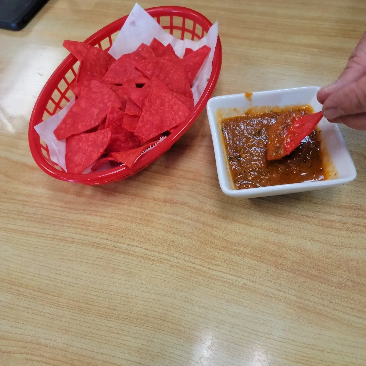Freshly Made Tortilla Chips