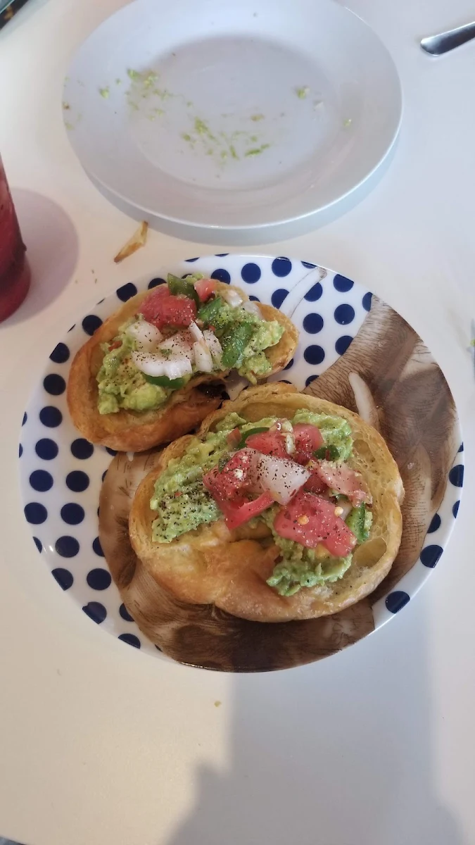 Guacamole Toasted Bagel