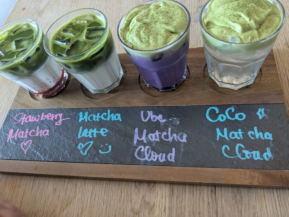 Strawberry Matcha and Coco Matcha