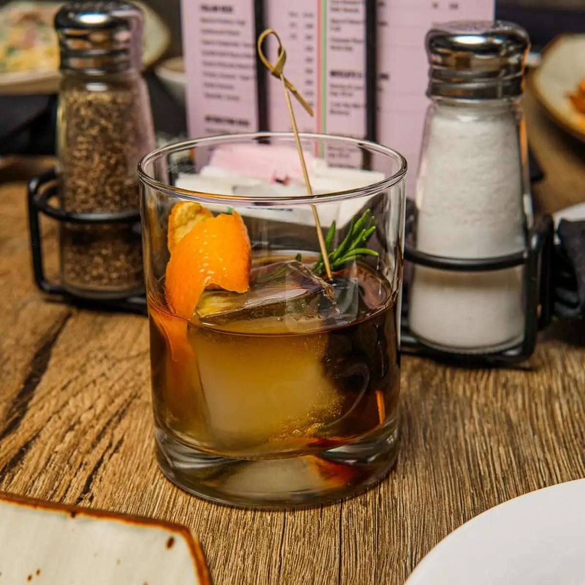 Smoked Old Fashioned