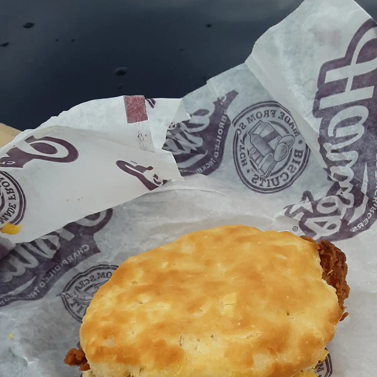 Chicken Biscuit with Cheese