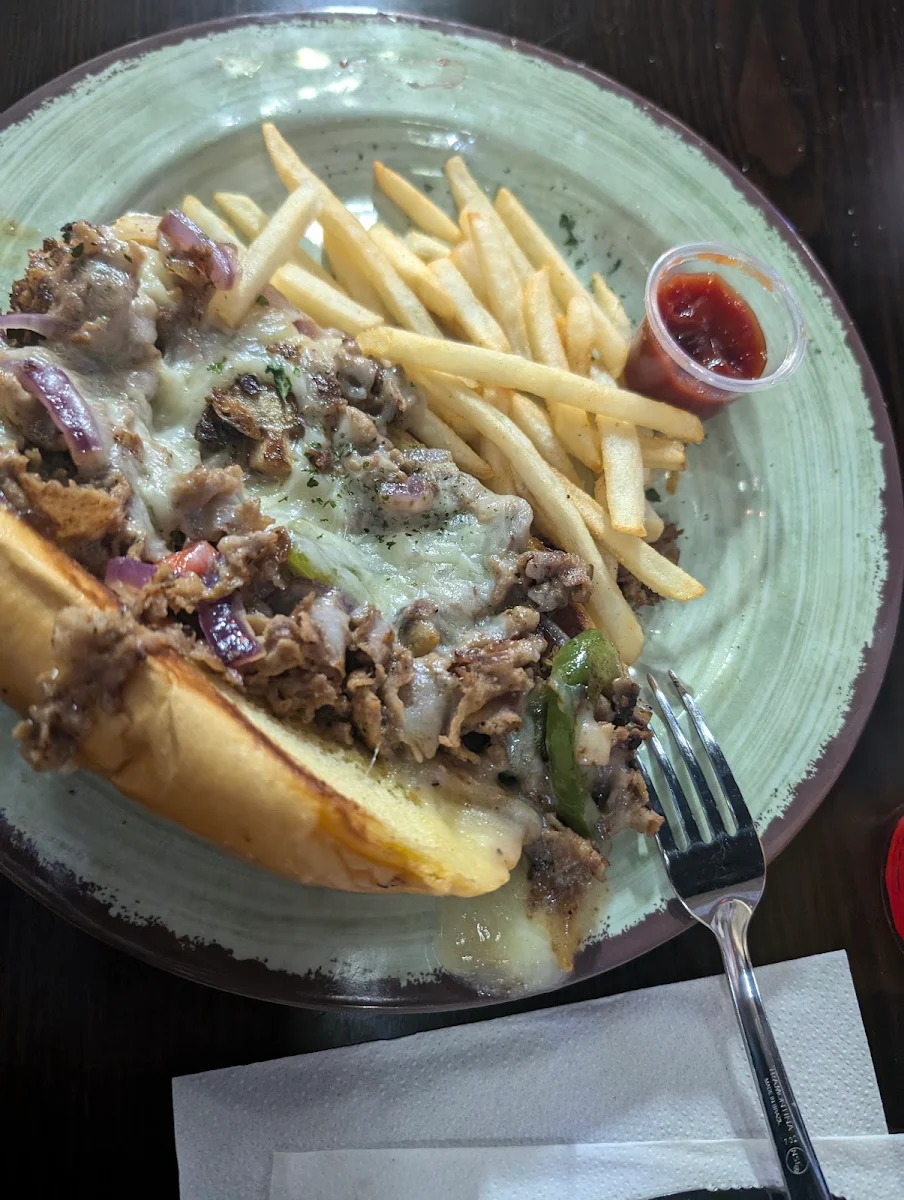 Philly Cheese Steak Sandwich