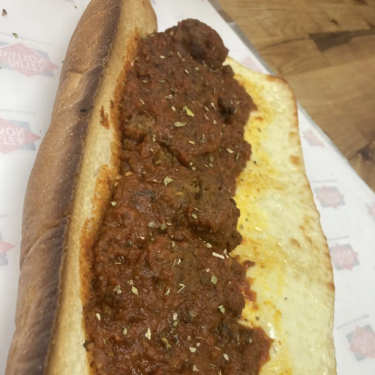 Half Meatball Sub