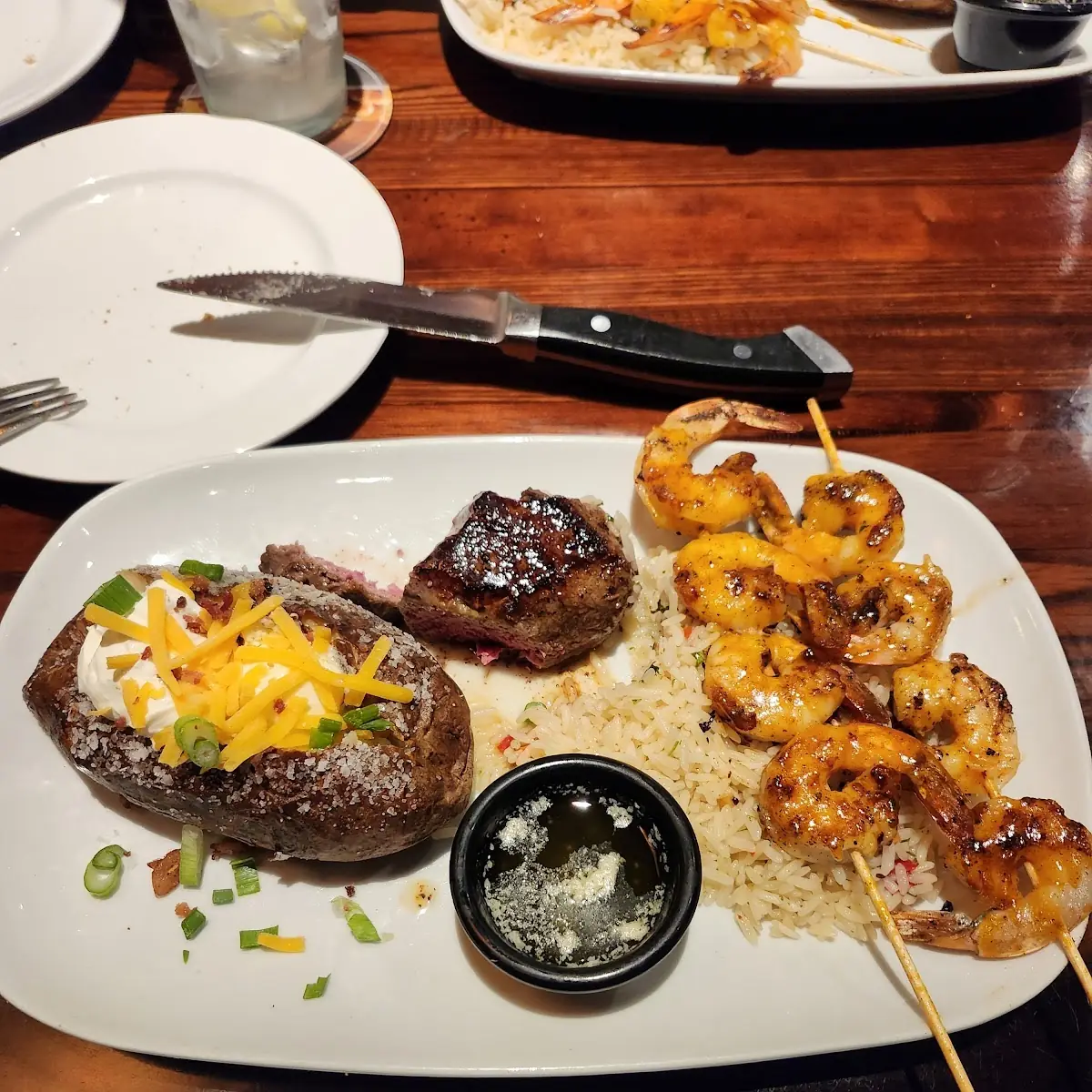 Steak and Shrimp Fried Rice