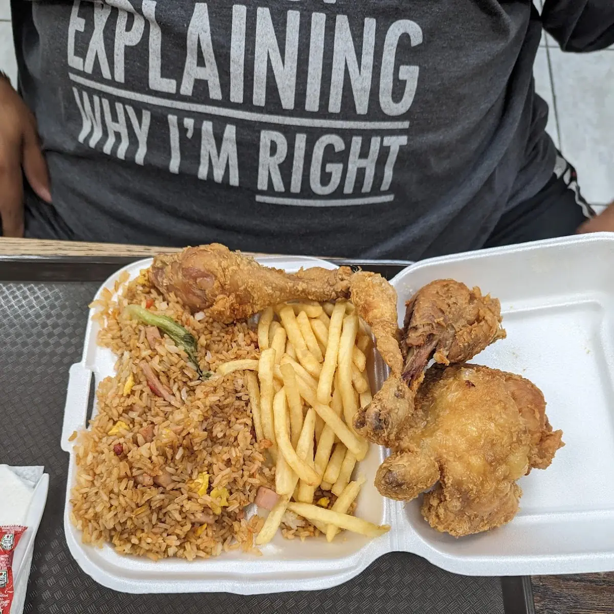 Combination Fried Chicken
