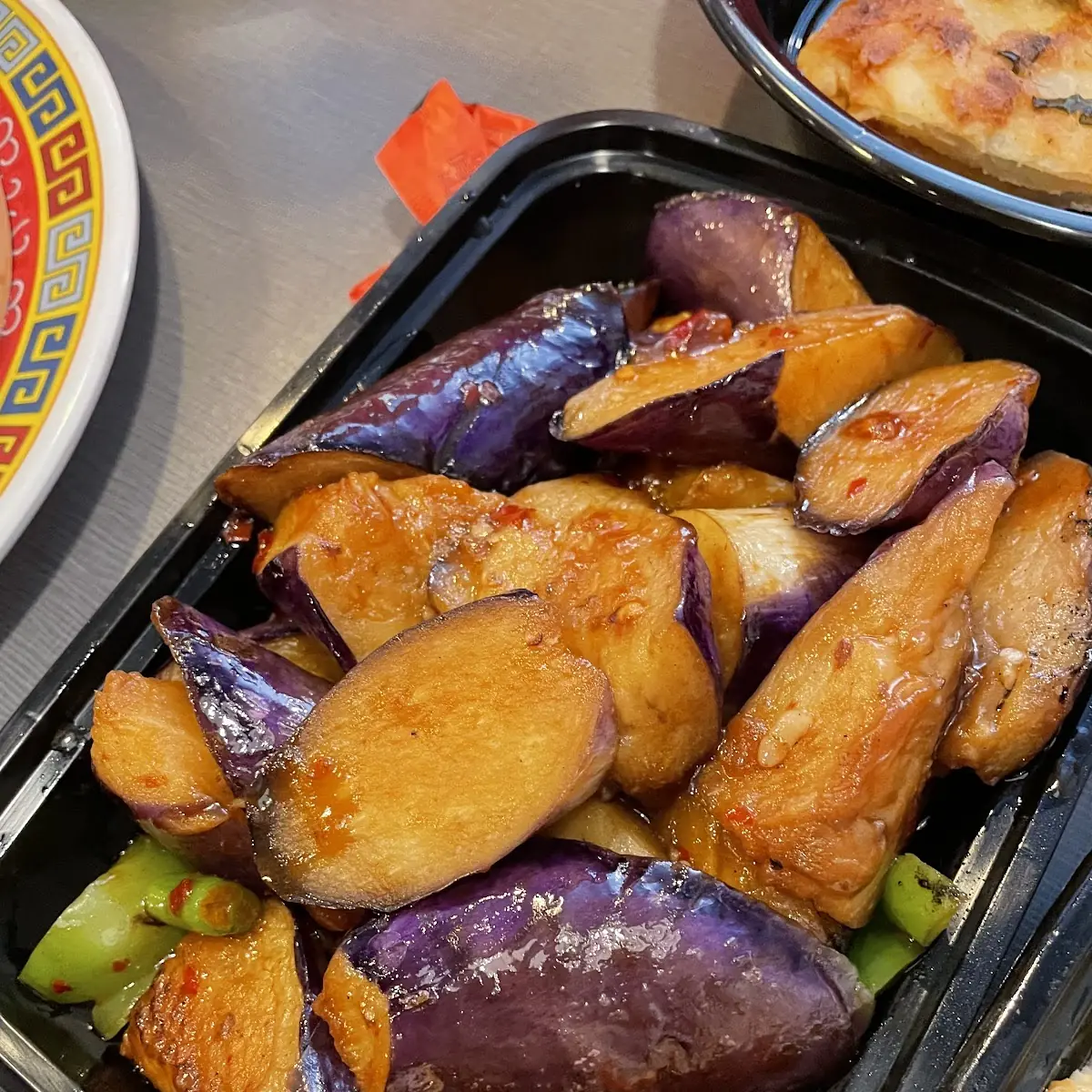 Sautéed Eggplant Garlic Sauce