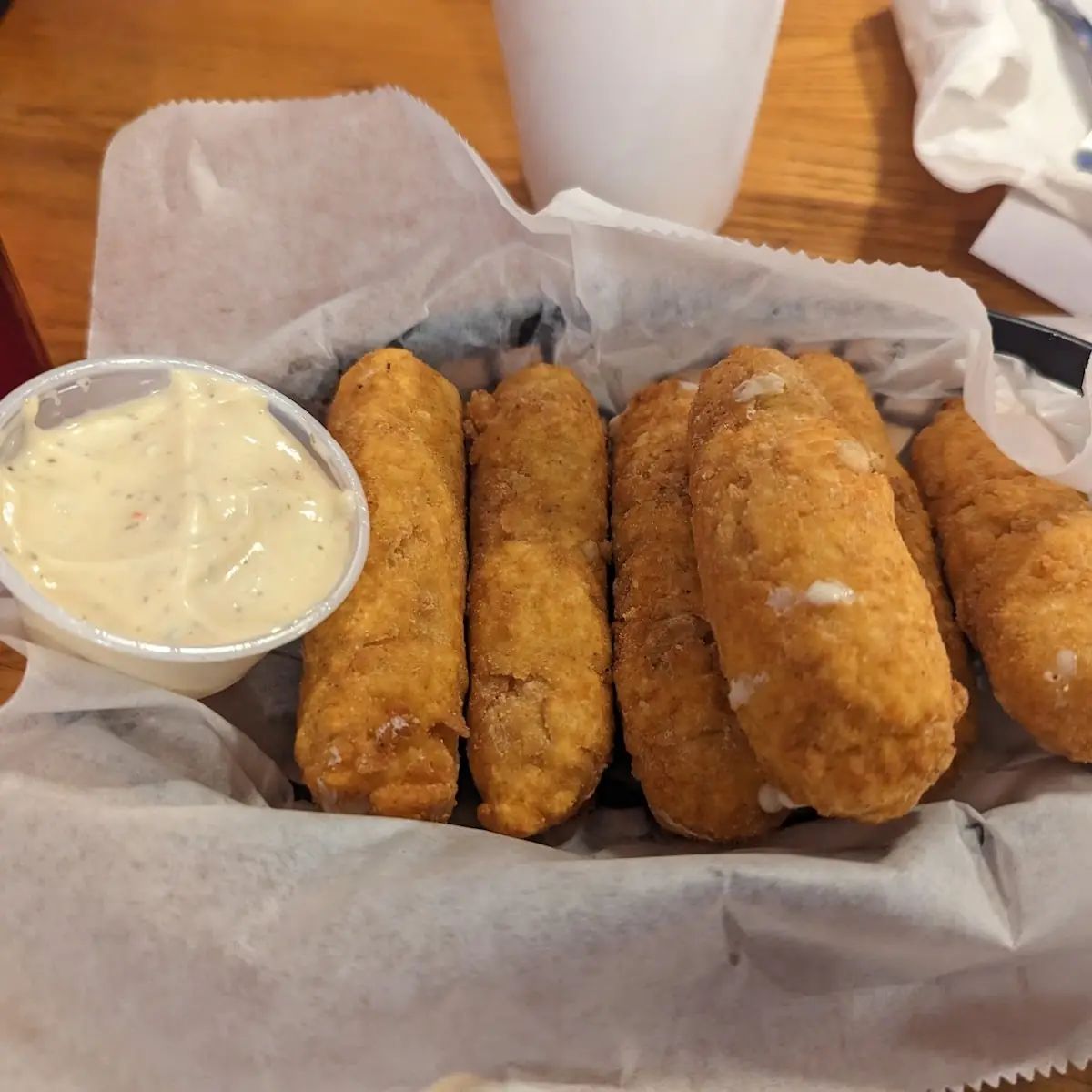 Hand Breaded Golden Fried Pickles