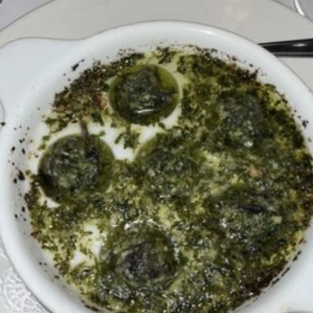 Escargot with Chimichurri