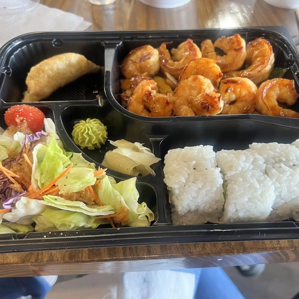 Teriyaki Shrimp Bento Box