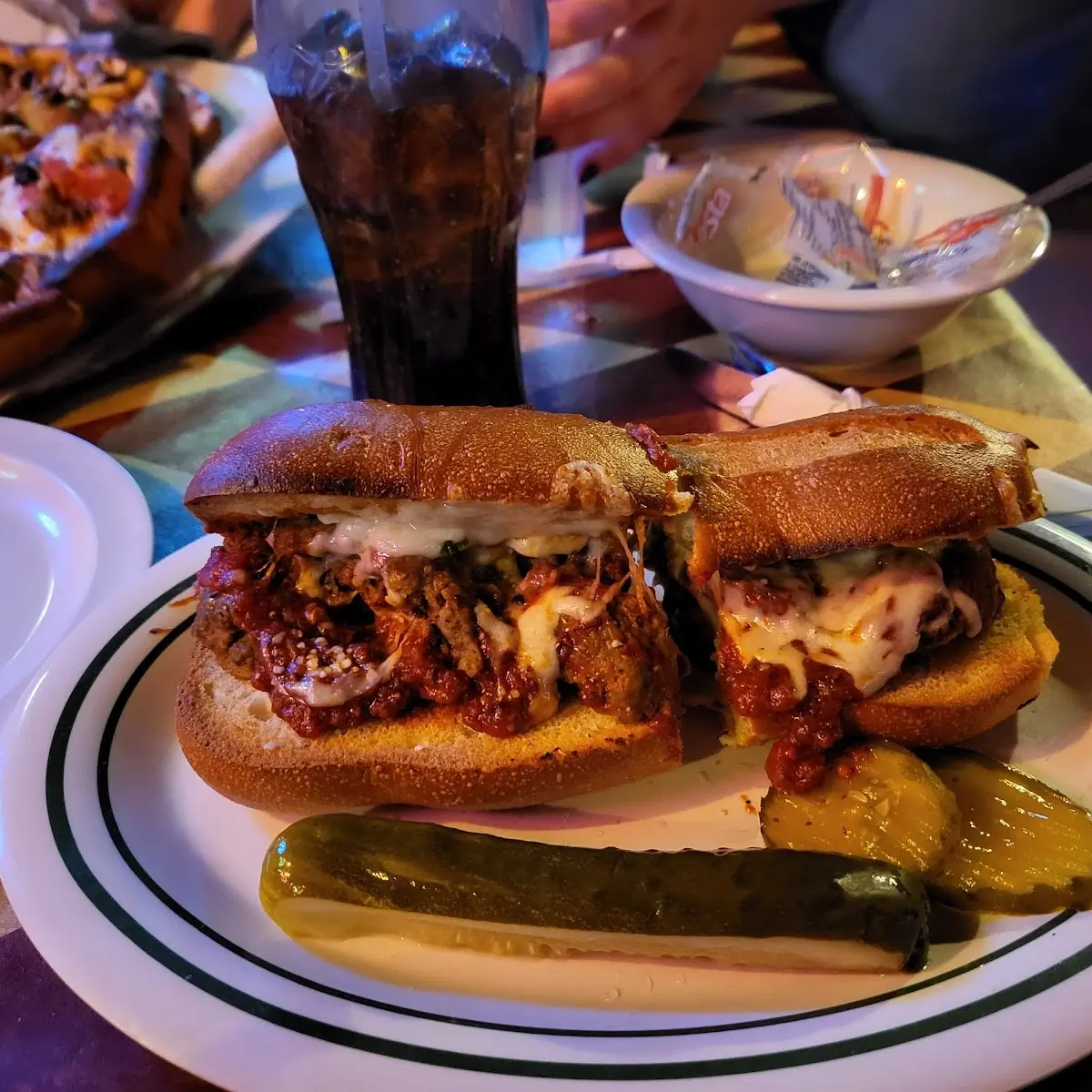 2 Large Meatballs