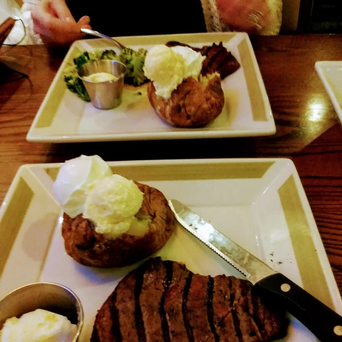 Sirloin Steak and Baked Potato